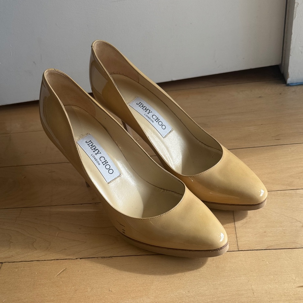 Jimmy Choo Beige Heels